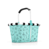 Reisenthel IA4062 CARRYBAG XS Kids Cats and Dogs Mint Bag Unisex Cats and Dogs Mint Size Unica